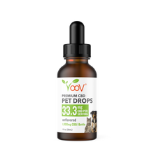 Voov Premium CBD Pet Drops Unflavored